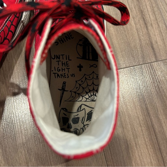 Sean Pablo x Converse Chuck Taylor All Star Sneakers Shoes Pro Hi 'Red' - Picture 14 of 15